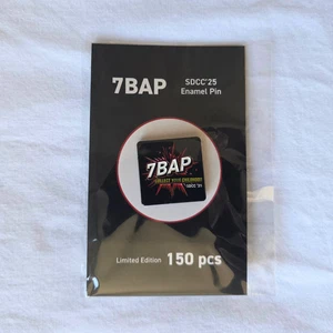 SDCC 2025 Comic Con Exclusive 7BAP - 7 Bucks A Pop - LE 150 Enamel Pin - NEW - Picture 1 of 2