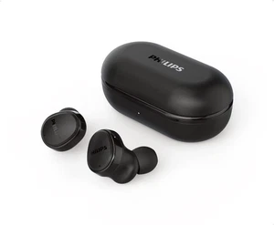Philips T4556 Wireless in-Ear Earbuds - ANC, Waterproof (Black color) - Picture 1 of 10