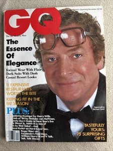 GQ MAGAZINE DECEMBER 1983 MICHAEL CAINE JOANNA PACULA VINTAGE FASHION NO LABEL - Bild 1 von 24