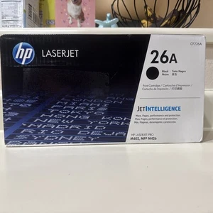 New Genuine HP 26A LaserJet Pro MFP M402, M426 Black Toner Cartridge CF226A - Photo 1/6
