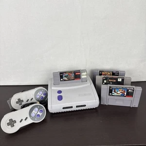 Nintendo Super NES Control Deck Console Bundle -SNS-101 - Untested as is - Imagen 1 de 13