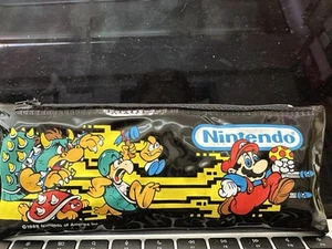Nintendo 1988 Super Mario Pencil Pouch Nintendo Of America - Great Condition! - Picture 1 of 3