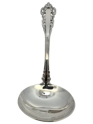 1971 Gorham Medici Pattern Sterling Silver Sauce Ladle 7" No Mono - Image 1 of 3