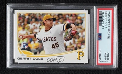 2013 Topps Update Gerrit Cole #US150 PSA 8 Rookie RC - Image 1 of 3