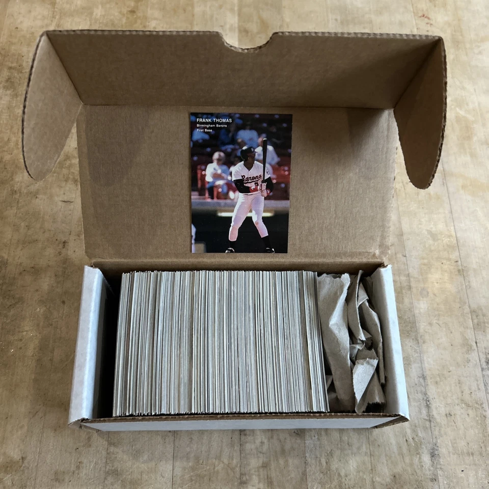 MEJOR "LOS MENORES" 1990 a la manera de las Grandes Ligas. Juego de recolección a mano. Frank Thomas #1 Foto 1 de 3