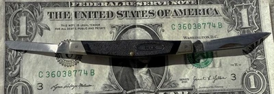 NAVAJA DE BOLSILLO BUCK PEQUEÑA VINTAGE DE DOS (2) HOJAS Nº 305 - EE. UU. Foto 1 de 4