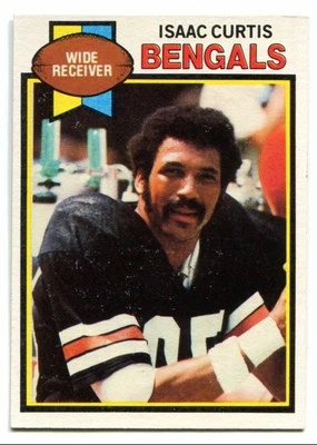 1979 Topps #395 Isaac Curtis Football Card - Cincinnati Bengals - Image 1 of 2