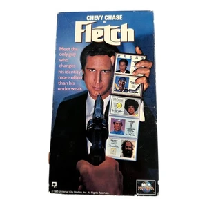 Chevy Chase is Fletch VHS Tape 1985 Universal City Studios Comedy - Bild 1 von 3