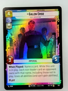 Star Wars Unlimited - Galen Erso Foil 556 - Imagen 1 de 1