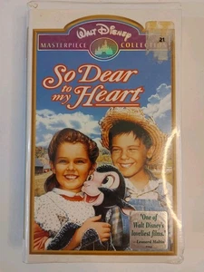Obra Maestra Disney So Dear To My Heart VHS 296 *Nuevo Sellado* Almeja  - Imagen 1 de 4