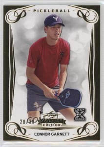 2023 Leaf Pickleball Premier Edition Gold Foil /30 Connor Garnett #14