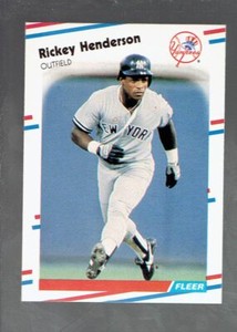 1988  Fleer    Rickey Henderson  #209