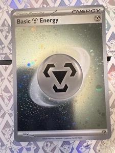 Basic Metal Energy (Cosmos Holo) 008 Sv01: Scarlet & Violet Base Set Holo - Picture 1 of 1