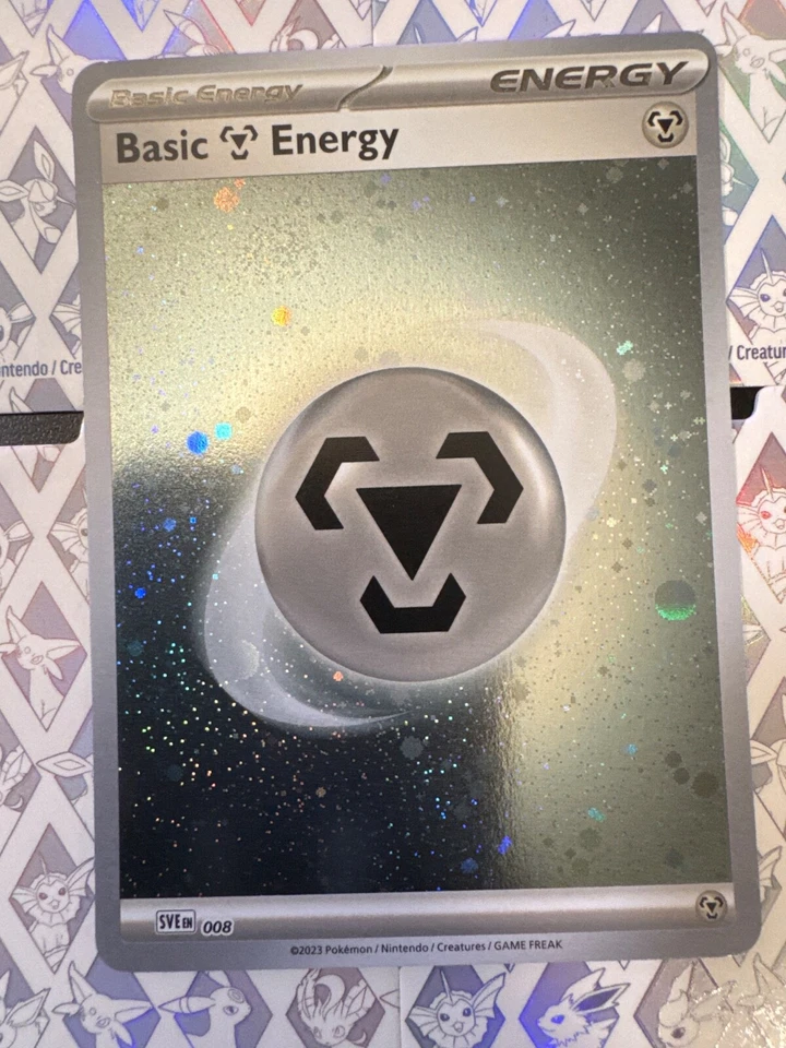 Basic Metal Energy (Cosmos Holo) 008 Sv01: Scarlet & Violet Base Set Holo - Image 1 of 1