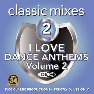 DMC Classic Mixes - I Love Dance Anthems - Vol 2 (CLASS43) CD For DJ Use - Picture 1 of 2