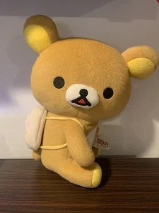 Rilakkuma Onigiri Backpack 14” Plush Toy San-X Japan - Picture 1 of 5
