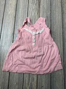 Matilda Jane Serendipity Pink Knit Top With Buttons & Lace Trim For Girls - Size - Picture 1 of 3