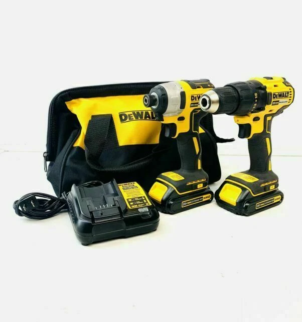 DEWALT DCK277C2 20 Volt, Max Compact Brushless Drill / Driver Impact Combo Kit