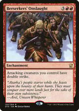 Berserkers' Onslaught Dragons of Tarkir PLD Red Rare MAGIC MTG CARD ABUGames