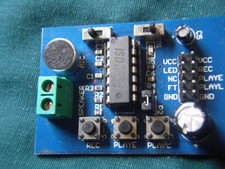LC Technology Vocal Recording Module ISD1820 SPI 20s Arduino 1700