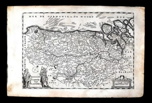 1696 Jacob Colom Map Flanders Zeeland Belgium Bruges Ghent Brussels Bergen Zoom - Picture 1 of 6