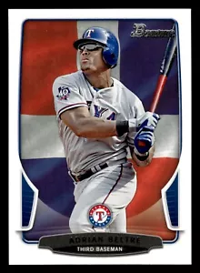 ADRIAN BELTRE ⚾ 2013 Bowman Hometown Parallel #132 Texas Rangers - Bild 1 von 2