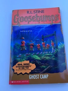 Goosebumps #45 Ghost Camp First Edition RL Stine - Picture 1 of 5