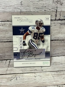 2002 Playoff Prime Signatures Autographs #98 Antonio Bryant RC (#'d 04/45) - Picture 1 of 2