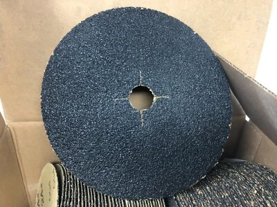 3M 07936 Floor Surfacing Discs 24 Grit 7" x .875" Resinite - Image 1 of 4