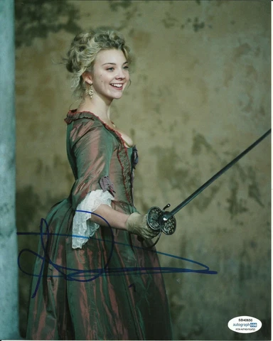 NATALIE DORMER SIGNED SEXY PHOTO FILM AUTOGRAPHS ALSO ACOA (1) Cover