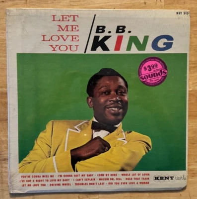 DOO WOP  BLUES 33 LP BB KING LET ME LOVE YOU SEALED - Image 1 of 2