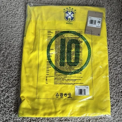 Nike Brazil 04 RONALDINHO Total 90 Reissue Soccer Jersey IF2941-731 Size XXL New - Image 1 of 3