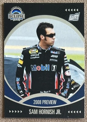 2008 Press Pass Solar Eclipse Preview #84 Sam Hornish Jr. Rookie NASCAR Racing - Image 1 of 2