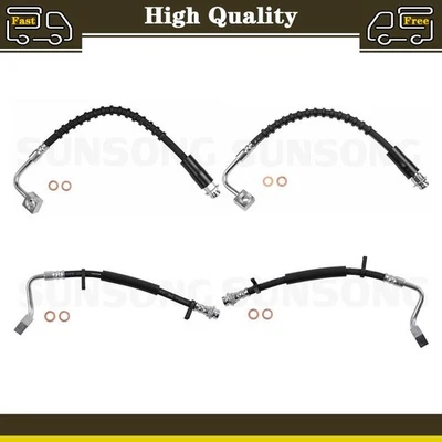 4 передних задних тормозных шланга тормозной магистрали подходят для Dodge Grand Caravan 3,6 л - Изображение 1 из 4