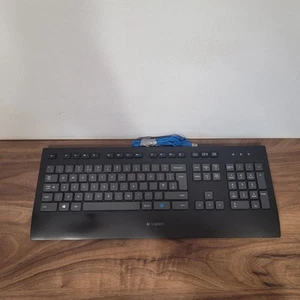 Logitech K290 Comfort Keyboard black USB, UK - Picture 1 of 8