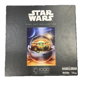 Rompecabezas Star Wars Galactic Child Grogu colección de bellas artes nuevo en caja 1000 piezas - Imagen 1 de 2
