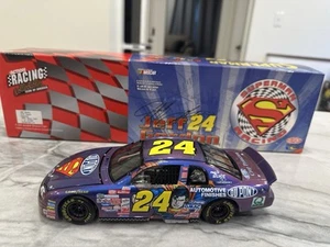 Jeff Gordon 1999 Superman Nascar 1/24 Diecast DuPont Club Bank Action Chevy - Picture 1 of 5