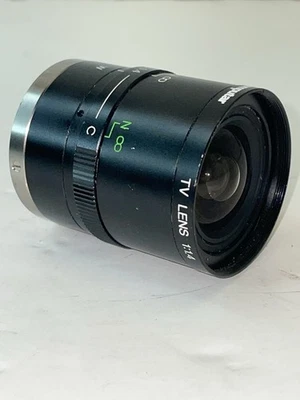 Computar TV Lens 1:1.4. 3.5-8 1/3" CS Made in Japan- MINT Condition - Image 1 of 4
