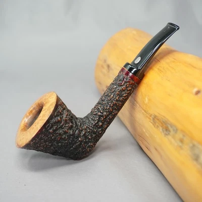 Pipa de tabaco Mastro de Paja 0B 1 Sun Sitter Dublin a mano alzada Estate Briar Foto 1 de 4