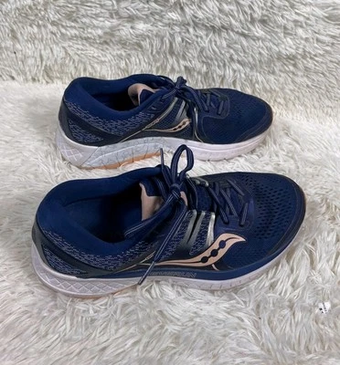 Zapatillas deportivas Saucony Omni ISO S10442-2 para mujer 10,5 azul marino rubor Foto 1 de 4