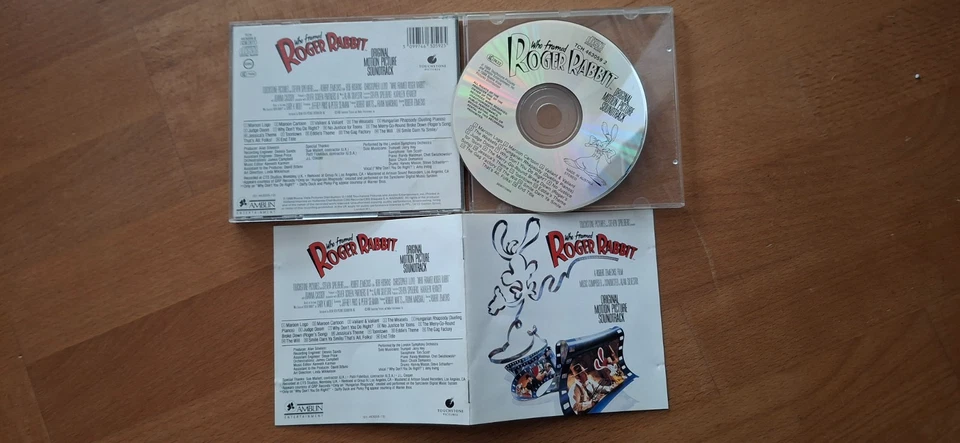 CD Alan Silvestri (Composer) Who Framed Roger Rabbit CBS 1988 O.S.T. FILMMUSIK - Bild 1 von 1