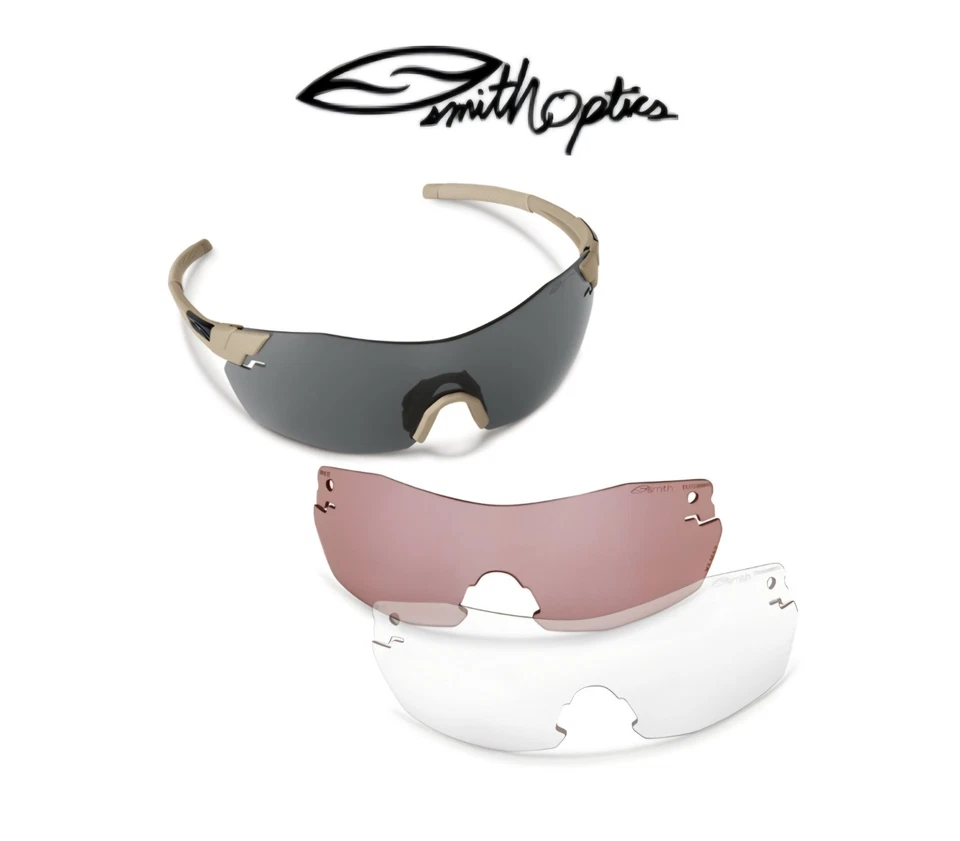 Gafas de sol Smith PivLock V2 Max Elite negras con 3 lentes y estuche Foto 1 de 4