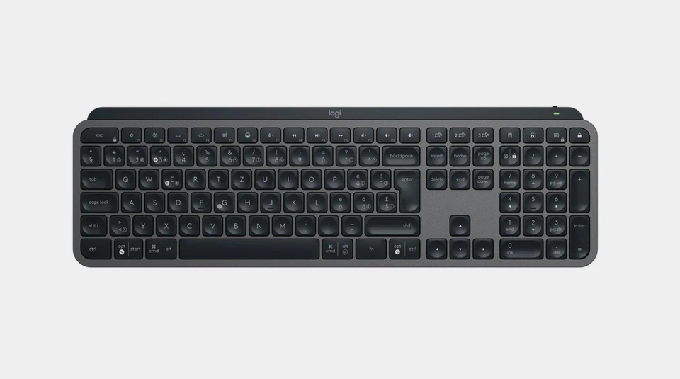 Logitech MX Keys S Tastiera senza Fili - Grafite, Italiano - Immagine 1 di 4