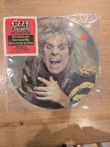 Ozzy Osbourne Ultimate Live Ozzy Vinyl Limited Picture Disc LP 12" Record 1986 - Picture 1 of 2