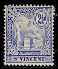 St. Vincent Edvii Sg97, 2½D Blue, M Mint. Cat £42.