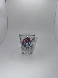 Super Bowl XXI Rose Bowl Themenglas Schnapsglas 1987 - Bild 1 von 2