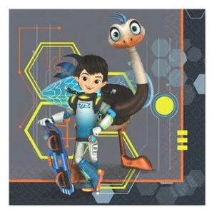 Tovaglioli da dessert Miles of Tomorrowland forniture per feste di compleanno numero 16 nuovi - Foto 1 di 1