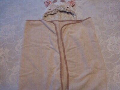 Mamas & Papas Giraffe Hooded Baby Towel Used • 4£