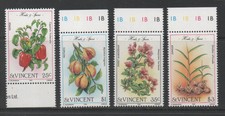 Thematic Stamps Plants - ST.VINCENT 1985 HERBS & SPICES 4v 868/71 mint