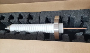 125kV High Voltage Ultra-High Vacuum UHV Feedthrough Conflat 4.5" - Picture 1 of 6